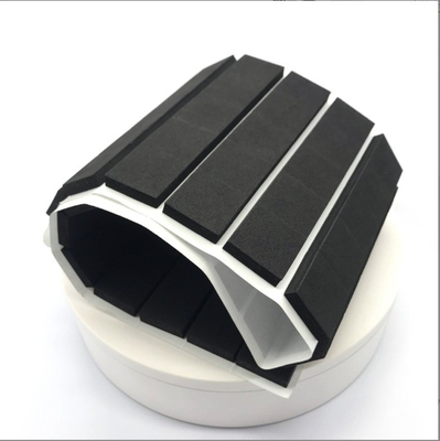 Pad de mousse EVA adhésif à un seul côté personnalisé Pad de pied circulaire noir pour la protection