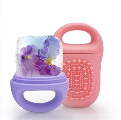 Roller de glace pour visage Roller cube pour visage Roller absorbant l'huile Silicone Outils de crème glacée