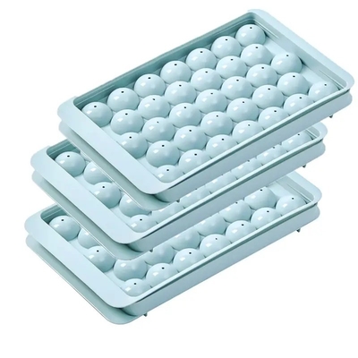 Mini cercle plateaux à glaçons en plastique en PP boules de glace rondes fabricant moule pour congélateur