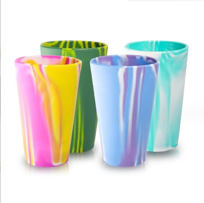 Coupe à café de voyage avec poignée Coupe à boire en silicone personnalisée durable