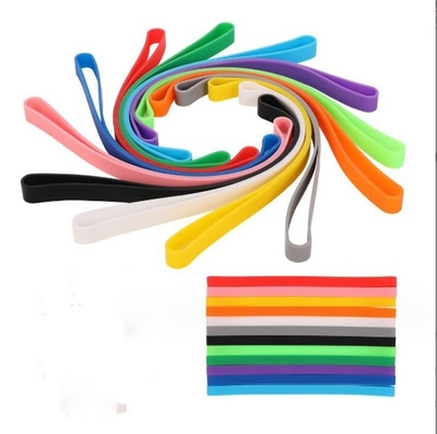 Des bandes d'emballage en silicone élastiques et colorées parfaites pour diverses applications