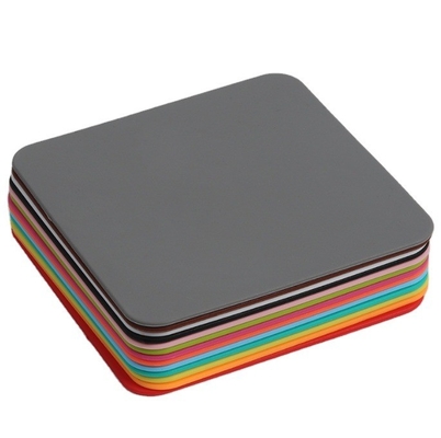 Coaster à tasse Coaster en silicone pour boissons Résistant à la chaleur et antidérapant Décoration de table à café
