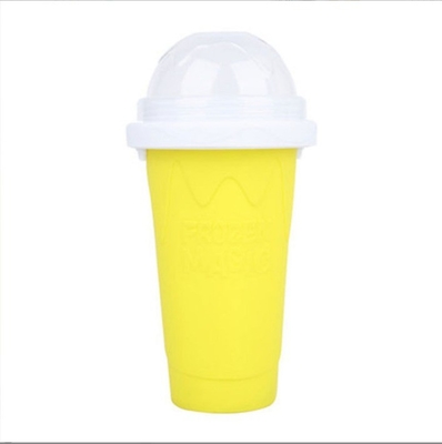Couvercle DIY Slushie Maker Cup Magic Slushy Maker Squeeze Cup été rapide congelé refroidissement smoothie pince tasse