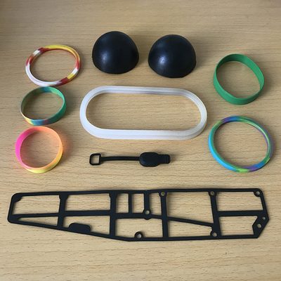 Produits en caoutchouc de silicone moulé sur mesure Produits en silicone sur mesure pour le service de moulage