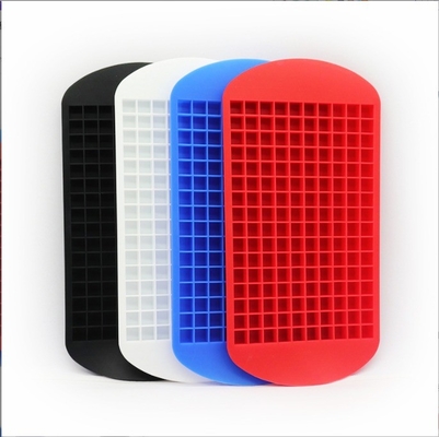 Grade alimentaire Mini 160 grilles moule de glace carré pour les outils de crème glacée au silicone