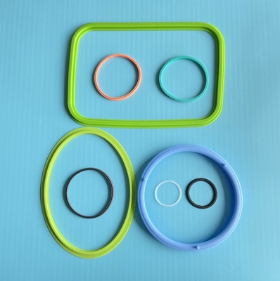 Boîte de déjeuner carrée personnalisée anneau de joint en silicone pour bol en verre durci et boîte fraîche