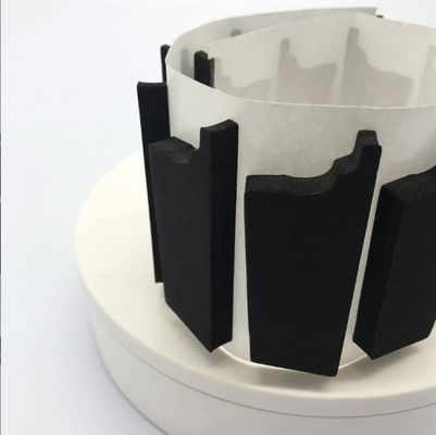 Pad de mousse EVA adhésif à un seul côté personnalisé Pad de pied circulaire noir pour la protection