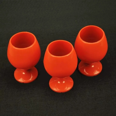 Voyage créatif verre à vin jetable en silicone pour camping en plein air