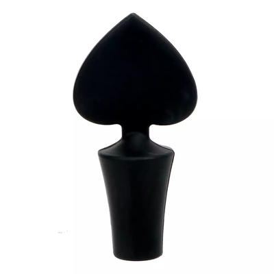 Jaloux de gel de maintien frais Bouchon de bouteille en silicone Cute Top Poker Bar Accessoires Cuve à vin