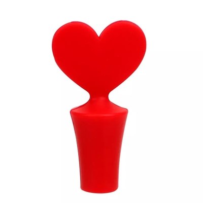 Jaloux de gel de maintien frais Bouchon de bouteille en silicone Cute Top Poker Bar Accessoires Cuve à vin