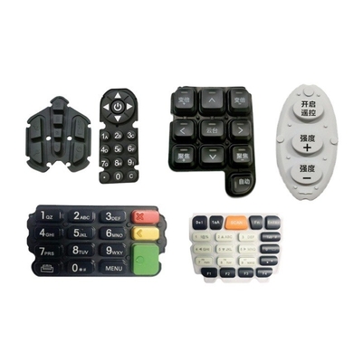 Téléphones mobiles personnalisés Porte-clés en caoutchouc silicone avec pilule de carbone EPDM NBR NR Matériau