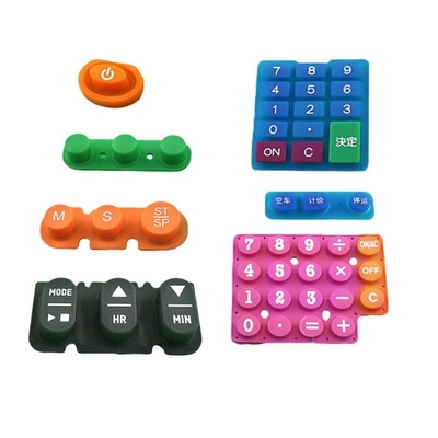 Téléphones mobiles personnalisés Porte-clés en caoutchouc silicone avec pilule de carbone EPDM NBR NR Matériau