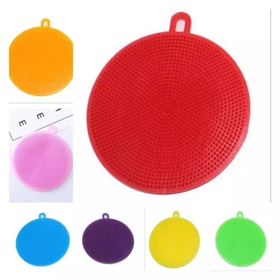 Brosses à laver à la vaisselle à double face en silicone