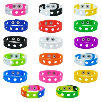 Vendeur chaud Les enfants Bracelet en caoutchouc en silicone Charmes pour l' éducation Cible Utilisateur final 21cm