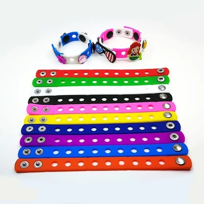 Vendeur chaud Les enfants Bracelet en caoutchouc en silicone Charmes pour l' éducation Cible Utilisateur final 21cm