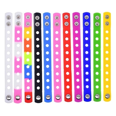 Impression à écran de soie Logo personnalisé Bracelet en silicone parfumé pour autres activités