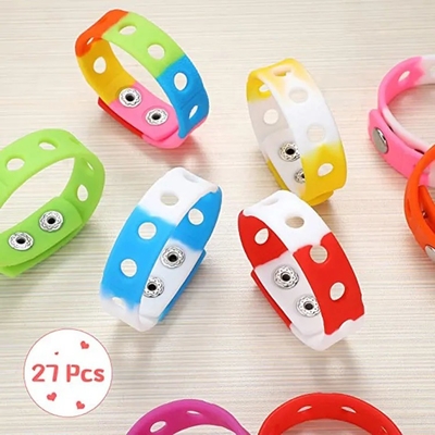 Bracelet de sport en silicone de 18 cm avec service de moulage et ornementation personnalisée