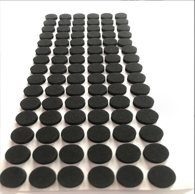 Non-Slip EVA Table Leg Calming Meubles Protecteur Pad personnalisé Coupe à l'échappement Noir Adhésif de Table