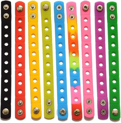 Bracelet en silicone pour l' éducation bijoux de bébé pendentif mode style poignet jouet en caoutchouc doux cadeau pour enfants