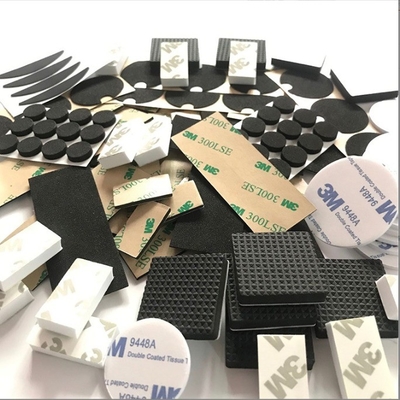 Taille personnalisée Accessoires de meubles EVA Canapé en caoutchouc Pieds de table Pads avec auto-adhésif