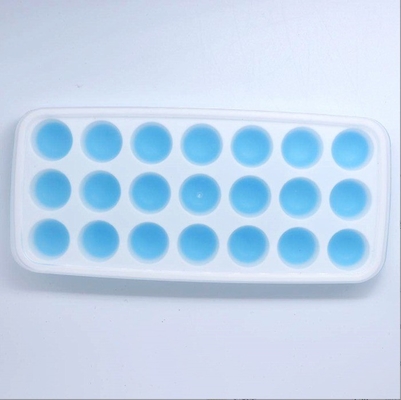 Outils de crème glacée Type Fabricants de crème glacée sans BPA 14 cavité Silicone moule de glace avec couvercle