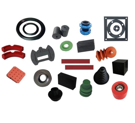 Forgeage de pièces en caoutchouc en silicone EPDM NBR NR sur mesure pour divers besoins industriels