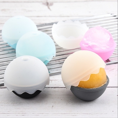 Outils de crème glacée Type de qualité alimentaire Mousse de glace en silicone ronde pour les boules de glace de whisky stockées