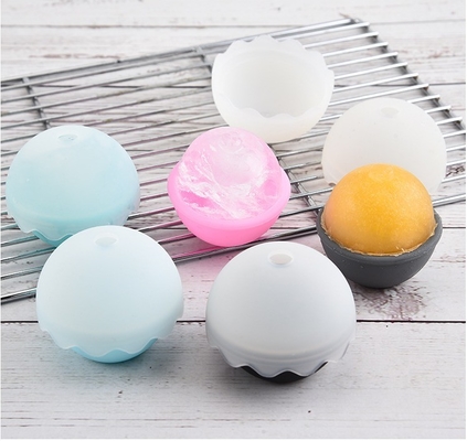 Outils de crème glacée Type de qualité alimentaire Mousse de glace en silicone ronde pour les boules de glace de whisky stockées