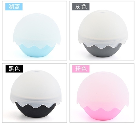 Outils de crème glacée Type de qualité alimentaire Mousse de glace en silicone ronde pour les boules de glace de whisky stockées