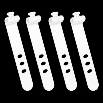 Partie moulée en caoutchouc de silicone pour câble réglable multifonctionnel