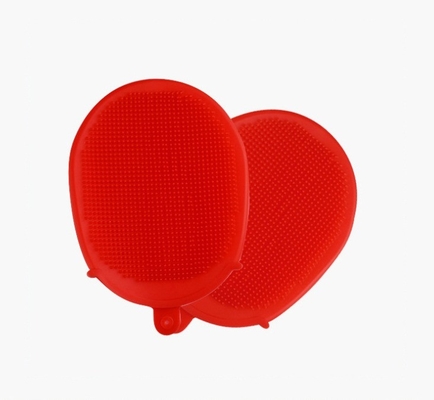 Partie moulée en silicone SBR personnalisée pour brosse à laver les plats et les légumes de qualité alimentaire