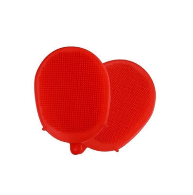 Partie moulée en silicone SBR personnalisée pour brosse à laver les plats et les légumes de qualité alimentaire