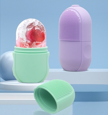 Outils de crème glacée Silicone beauté Mini Massage du visage Cube de glace Globes Boules Massageur de visage