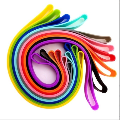 Des bracelets en silicone sur mesure Durable Flexibilité Boîtes de livres fixes Bouteille Pot Rubber Band