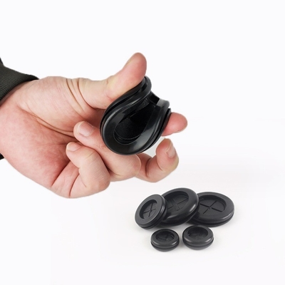 Pipe de câblage de câblage personnalisé Grommet caoutchouc EPDM en silicone pour le traitement du moulage NR NBR