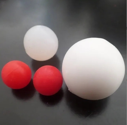 Boule de caoutchouc creuse colorée avec trou Moule de boule de silicone Fabriqué en caoutchouc de silicone EPDM NBR NR