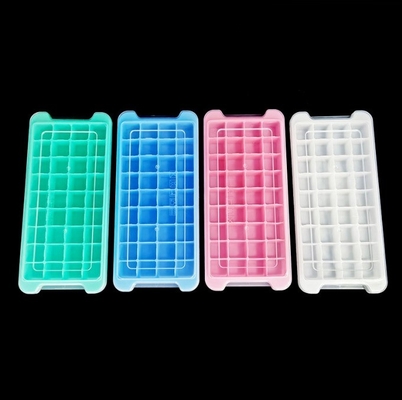 Grade alimentaire 24 36 Cube de glace en silicone carré avec plastique de type PP et couverture PP