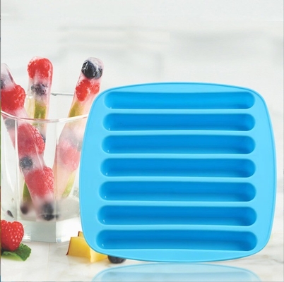 Moule à glaçons multicolore 7 cavités biscuits en silicone moule au chocolat plateau de glaçons
