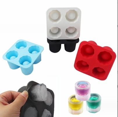 Molds de glaçons en silicone stockés pour les fêtes de bar d'été Bière