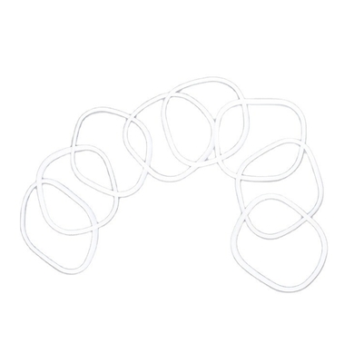 Rings O-seal en silicone à haute température avec matériau EPDM/NBR/NR et service de moulage