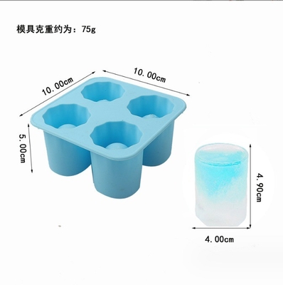 Molds de glaçons en silicone stockés pour les fêtes de bar d'été Bière