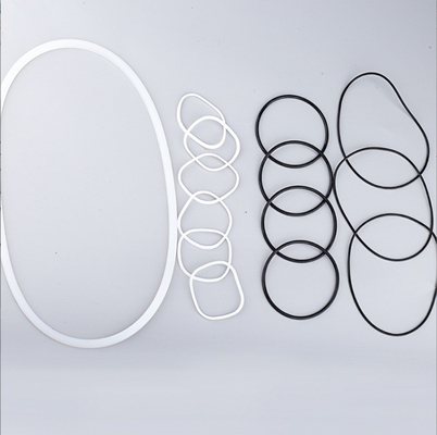 Rings O-seal en silicone à haute température avec matériau EPDM/NBR/NR et service de moulage