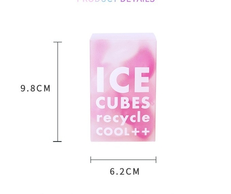Outils de crème glacée Cube de glace en forme de cœur en plastique pour refroidissement de bière Accessoires de bar de qualité alimentaire