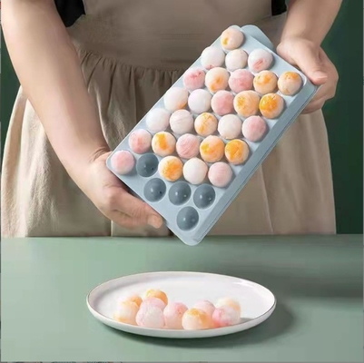 Plateau à glaçons réutilisable Eco-friendly Food Grade Round Ice Ball Maker Mold pour congélateur