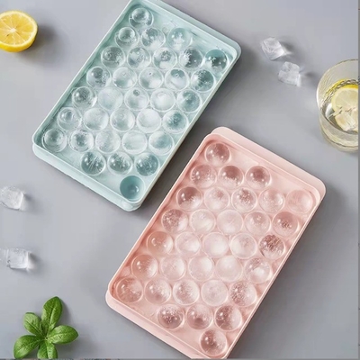 Plateau à glaçons réutilisable Eco-friendly Food Grade Round Ice Ball Maker Mold pour congélateur