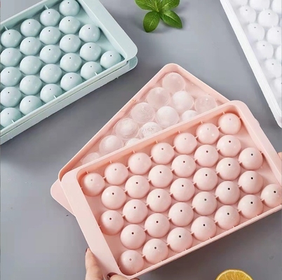 Plateau à glaçons réutilisable Eco-friendly Food Grade Round Ice Ball Maker Mold pour congélateur