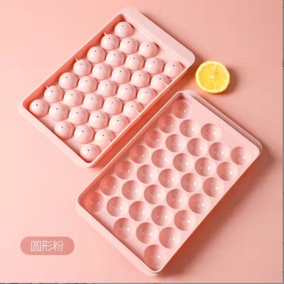 Plateau à glaçons réutilisable Eco-friendly Food Grade Round Ice Ball Maker Mold pour congélateur