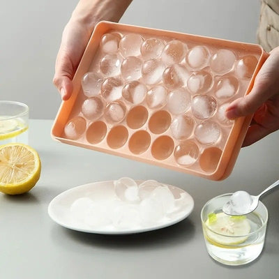3D Whisky Drink Ice Ball Cube Maker Mold Trays Durable et des moules à palettes avec couvercle