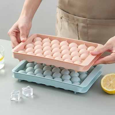 3D Whisky Drink Ice Ball Cube Maker Mold Trays Durable et des moules à palettes avec couvercle