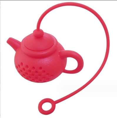 Diffuseur de filtre à feuilles de sac à thé en silicone Infuseur de thé portable pour une forme créative de théière